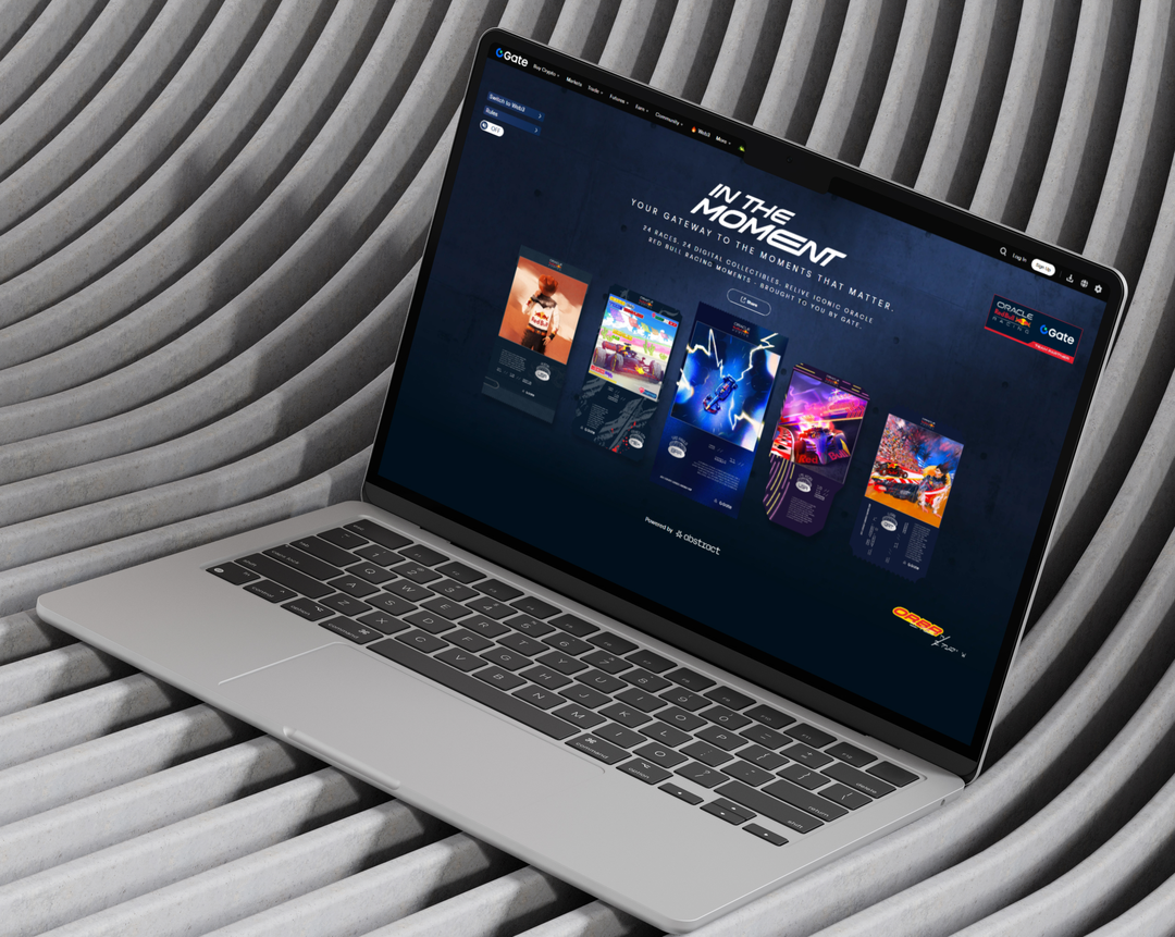 Gate X RedBull F1 NFT — UI Design Showcase 02